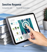 MoKo Protecteur d'écran en verre trempé mat transparent anti-éblouissement pour iPad Mini 6e génération 8.3 pouces 2021