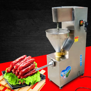 Machine à lavement de remplissage de saucisses en acier inoxydable pour la fabrication de <span class=keywords><strong>chorizo</strong></span> espagnol et de jambon - Product Image 3