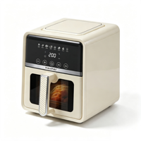 Four à friture multifonctionnel, puissance 1400W, commande manuelle, fonction économie d'énergie, protection contre la surchauffe