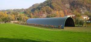 DUE SRL Italia Marca Personalizable Galvanizado en frío Tipo de luz Estructura de acero para exteriores Carpa EN Estándar Excelente calidad para la venta - Product Image 6