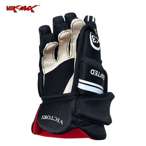 Équipement de hockey sur glace Vik-Max Professional : protège-tibias, pantalon et gants de sport d'extérieur avec rembourrage renforcé et profilé - Product Image 4