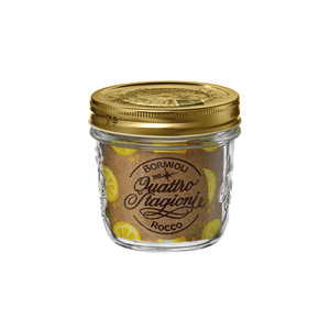Tarro de Vidrio 4 Stagioni 20 cl, Altura 8.5 cm, Diámetro 8.9 cm, sin Tapa, Bormioli Rocco - Product Image 1
