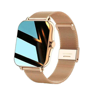 Reloj Inteligente Deportivo Y13, Aleación y Silicona, Correas Dobles Doradas, Rectangular, Monitor <span class=keywords><strong>de</strong></span> Actividad Física, <span class=keywords><strong>Cargador</strong></span> Inalámbrico, IP67 - Product Image 1