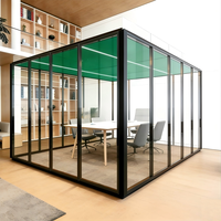 Cabine Acoustique Modulaire Portable Écologique Personnalisable avec Taux d'Échange d'Air Élevé pour Bureaux et Immeubles de Bureaux