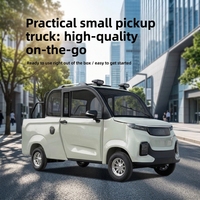 Nouveau véhicule utilitaire électrique entièrement fermé à quatre roues, idéal pour le transport de marchandises et les livraisons