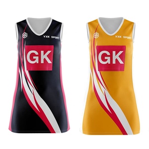 Maglia Personalizzata per Netball e Tennis da Donna e Ragazza, Uniforme Sportiva Sublimata per Squadre, Abito da Netball - Product Image 5