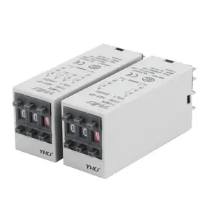 H3Y-2/4 relé de atraso de potência interruptor de tempo de controle tipo mostrador ST6P 12V 24V 220V