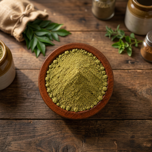 Hojas de Curry Indias Secas, Hierba Natural para Sazonar, Mezclas de Especias, Fabricación de Alimentos, Aplicaciones Culinarias y Venta al por Mayor - Product Image 3
