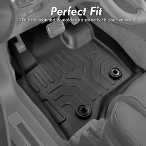 Tapis de sol de voiture 3 pièces pour Toyota Hilux Revo Fit 09-14 Ford F150 F-150 TPE Car Mats <span class=keywords><strong>Auto</strong></span> Parts - Product Image 5