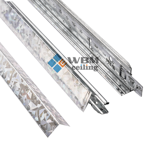 Grille de <span class=keywords><strong>plafond</strong></span> plat de qualité supérieure Matériaux de construction en métal Profils de panneaux de gypse et angle de mur Cadre de <span class=keywords><strong>plafond</strong></span> <span class=keywords><strong>Suspension</strong></span> de <span class=keywords><strong>plafond</strong></span> de grille - Product Image 2