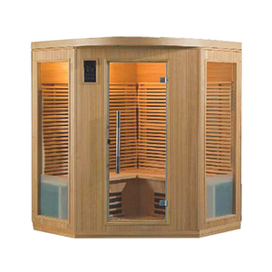 Calefacción Eléctrica Vapor Spa Sauna Cápsula Interior Madera Sauna 2 Personas Habitación Híbrida - Product Image 2