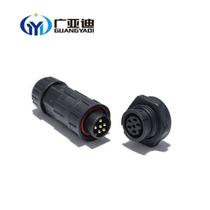 Электрический 2 3 4Pin круговой авиационный штекер IP68 разъем в сборе мужской женский водонепроницаемый кабельный разъем для наружного освещения - Product Image 5