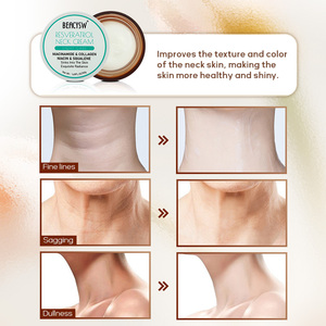 Crema rassodante collo resveratrolo: idratante Anti-invecchiamento con retinolo, collagene e acido ialuronico per uomo e <span class=keywords><strong>donna</strong></span> - Product Image 5