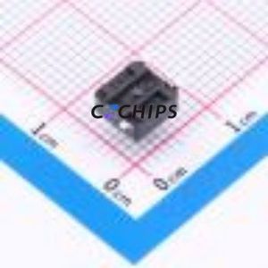 HX TS666TP 250gf 009 Tactile Switch SMD-4P,6x6mm Switch Single Pole Single Throw Round Button 2.5N Vertical Mount - Product Image 2