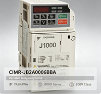Variador de Frecuencia Yaskawa CIMR-JB2A Monofásico 200V CA, 0.75KW-2.2KW, IP20, para Ventiladores Pequeños, Bombas y Transportadores