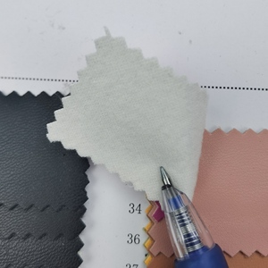 Kulit <span class=keywords><strong>PU</strong></span> Lembut 0.7Mm, Kain Kulit <span class=keywords><strong>PU</strong></span> Lembut untuk Membuat Pakaian 54 Inci Kulit Imitasi untuk Garmen