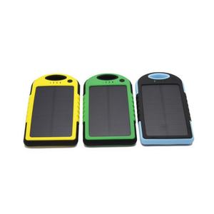 Chargeur solaire portable d'extérieur, batterie externe de secours pour voyage, 10000mAh avec lampe de camping - Product Image 5