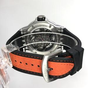 Montre mécanique automatique de luxe multifonctionnelle pour homme avec logo personnalisé, bracelet en silicone et cuir - Product Image 4