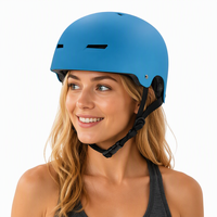 Casque de skateboard ovale en ABS River RZ388, modèle pour vélo de route, trottinette, casques de montagne pour adultes et enfants, protection de la tête tendance