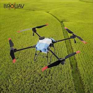 โดรนพ่นยา RTK GPS BROUAV สำหรับการระบุตำแหน่งความแม่นยำสูง - Product Image 1