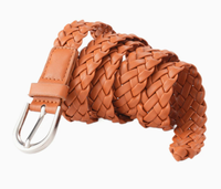 Ceinture pour femme en cuir de vachette de haute qualité, personnalisée, avec boucle à ardillon en alliage de zinc, longueur réglable, durable, imperméable, décontractée