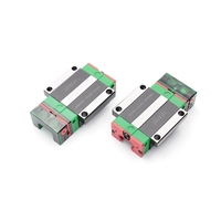 Rieles Lineales HGW20 CC de Alta Calidad, Bloque de Rieles Lineales HGW20CC de 30x63x77.5mm, Rodamiento de Carro Lineal HGW20