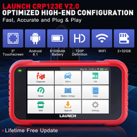 Nuevo Lanzamiento 2026: Escáner OBD2 para Auto CRP123E V3.0 con Actualización Gratuita para Motor, ABS, SRS y Sistema de Diagnóstico Automático VIN con 7 Funciones de Reinicio
