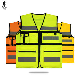 Veste de travail extérieure à haute visibilité avec logo personnalisé, taille S-5XL, bande réfléchissante, cyclisme, course à pied, gilet de sécurité réfléchissant HI VIS - Product Image 6