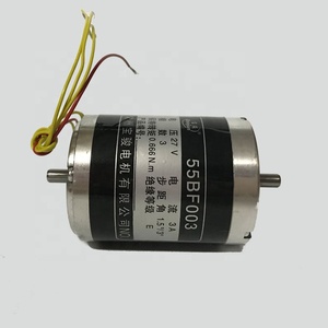 มอเตอร์สเต็ปเปอร์ <span class=keywords><strong>3</strong></span> เฟส รุ่น 55BF003 ยี่ห้อ Baojun Iron Wire Parts ขนาดคู่ 27V 3A ฉนวนกันความร้อนระดับ E แรงบิดยึด 0.196 นิวตันเมตร สำหรับเครื่อง CNC ลวด - Product Image 2