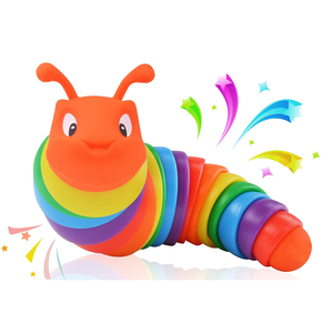 Più recente Tiktok antistress animale lumaca giocattolo uditivo snodabile - Product Image 1