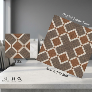 Carreaux de sol en céramique 300x300mm, impression numérique, carreaux modernes émaillés mats pour salle de bain, couloir, sol intérieur - Product Image 4