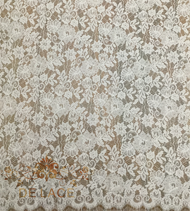 DELACE, gran oferta, encaje Floral <span class=keywords><strong>Chantilly</strong></span> <span class=keywords><strong>con</strong></span> cordones, vestido de novia, tela de encaje bordado, tela delicada para vestido de novia - Product Image 2
