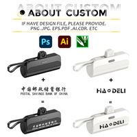 Batterie externe ultra-mince 5000 mAh avec chargement sans fil, câbles Type-C et Lightning pour téléphones – Vente en gros transfrontalière