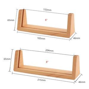 Marcos de Fotos Acrílicos con Base de Madera en Forma de U, Personalizables, para Sublimación, de 6 y 8 Pulgadas, para Escritorio o Mesa - Product Image 6