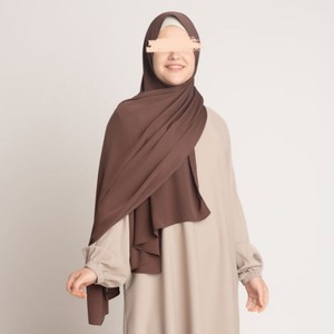 NUEVO Proveedor personalizado Islam Malasia Coreano Gasa Hijab Bufanda Chales Musulmán Premium Grueso Gasa Bufanda <span class=keywords><strong>Medina</strong></span> Seda Hijab - Product Image 1