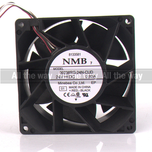 พัดลมระบายความร้อน09238RG-24N-CUD อินเวอร์เตอร์เวอร์เตอร์เวอร์เตอร์เวอร์90X90X38MM แอร์ขนาด9ซม. 9038 DC24V NMB 12V 48V - Product Image 2