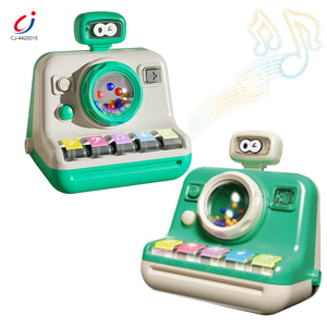 Chengji Jouet musical en plastique pas cher, caméra <span class=keywords><strong>de</strong></span> simulation multifonctionnelle avec lumières et sons, piano pour bébé, photos - Product Image 1