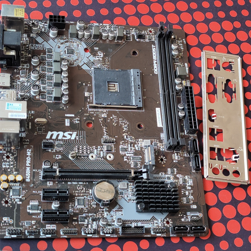 MSI B450M PRO M2 MATXゲーミングマザーボード (AM4ソケットサポート