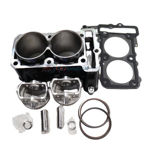 CQHZJ Offre Spéciale moto course ensemble de bloc-cylindres à gros alésage pour <span class=keywords><strong>Ninja</strong></span> 250 300 <span class=keywords><strong>400</strong></span> Kawasaki <span class=keywords><strong>400</strong></span> - Product Image 1