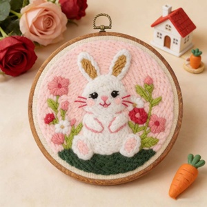 ชุดผ้าปักลาย DIY พร้อมชุดเข็มเจาะลายสัตว์ ยี่ห้อ XIXI สำหรับผู้เริ่มต้นและมือฝีมือที่มีประสบการณ์ - Product Image 4