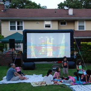Projecteur de cinéma gonflable en pvc imperméable à l'air, écran de cinéma gonflable commercial, offre spéciale - Product Image 5