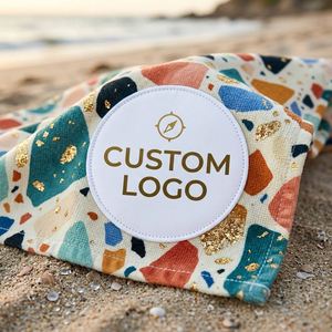 Best Selling Custom Logo Printed <b>Microfiber</b> Soft Summer Season <b>Beach</b> <b>Towel</b> - Product Image 3