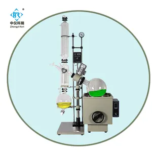 Lab glass Rotari evaporator rota vapor mesin distilasi