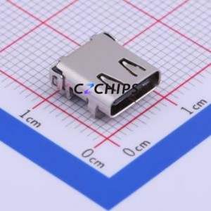 <b>USB</b>-306K <b>USB</b> <b>Connector</b> SMD <b>Connector</b> ( <b>Connector</b> Type: Type-C )( Gender: Female )( Mounting Type: Horizontal Mount ) - Product Image 1