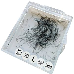 Ultra-Speed Promade 2D/0.07/L Curl Cheveux synthétiques faits à la main Extensions de cils à volume complet Nhu Y Marque NY2D Modèle Salon de beauté - Product Image 4