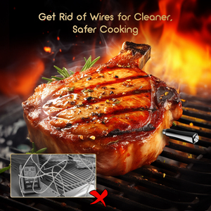 INKBIRD INT-11P-B 300ft Wireless Digital LED Meat Grilling <strong>Oven</strong> <strong>Thermometer</strong> with Two Probes BT 5.0 Smart Food <strong>Thermometer</strong> - Product Image 3