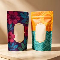 Sachets Doypack à Impression Numérique, Refermables avec Fermeture Éclair, en Matériau MOPP, Placement Stable, Sans Coût de Plaque pour les Emballages de Poudre Céramique et Pigments