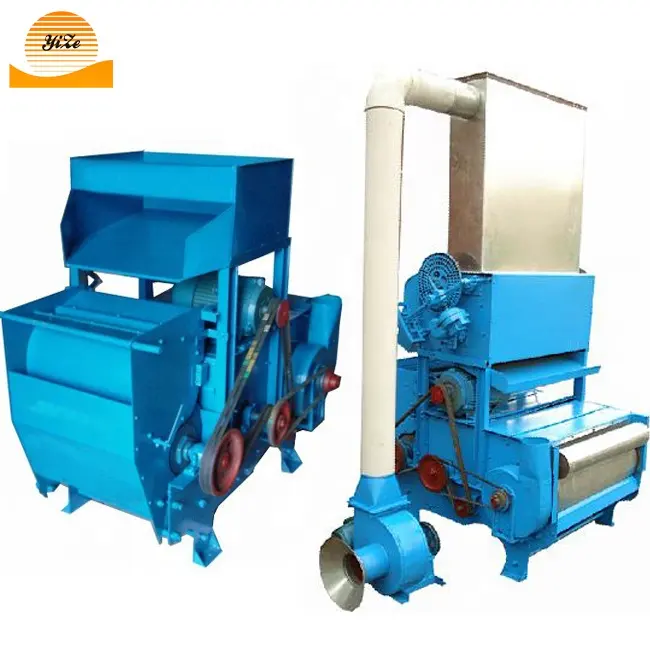 Used Raw Cotton Cleaner Delinters Plant Dust Collection Cotton Seed Peeling Small Gin Machine Price