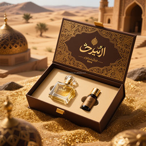 Luxury Paper Perfume <b>Box</b> for Middle East Market | Custom Arabian Gift Packaging for Saudi & UAE - Product Image 1