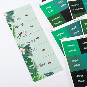 Bible Tabs Journal Laminé Carnet Et Autocollants Personnalisés pour l'<span class=keywords><strong>Ancien</strong></span> et le <span class=keywords><strong>Nouveau</strong></span> <span class=keywords><strong>Testament</strong></span> - Product Image 2